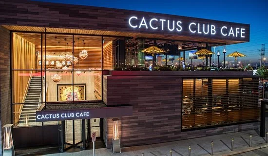 Cactus Club Cafe Menu USA with Prices 2022