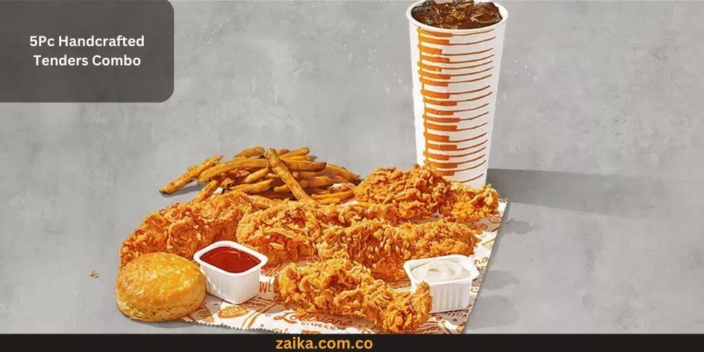 5Pc Handcrafted Tenders Combo Popular food item of Popeyes in USA