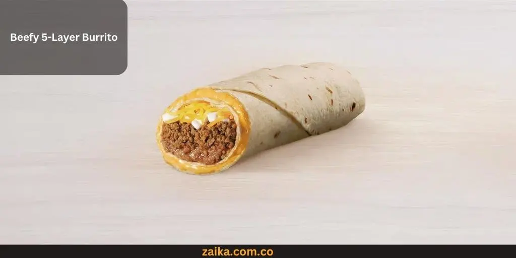 Beefy 5-Layer Burrito Popular food item of Taco Bell in USA