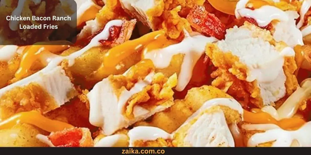 Chicken Bacon Ranch Loaded Fries Popular food item of Zaxby's in USA