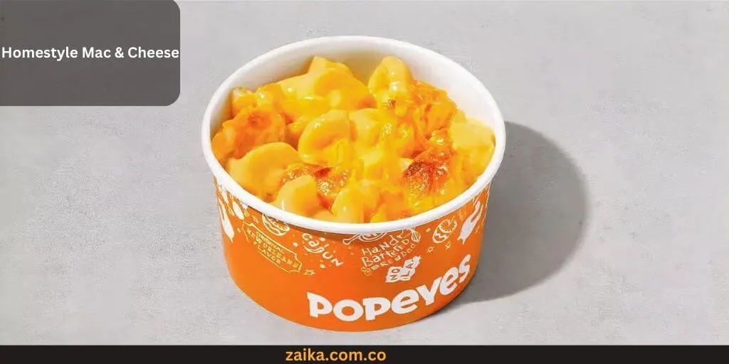 Homestyle Mac & Cheese Popular food item of Popeyes in USA