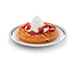 New Strawberry Cheesecake Waffle