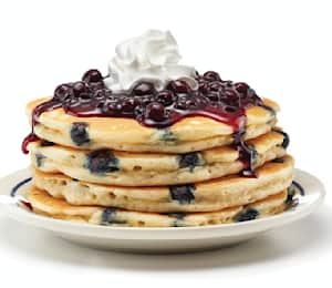 Double Blueberry Pancakes